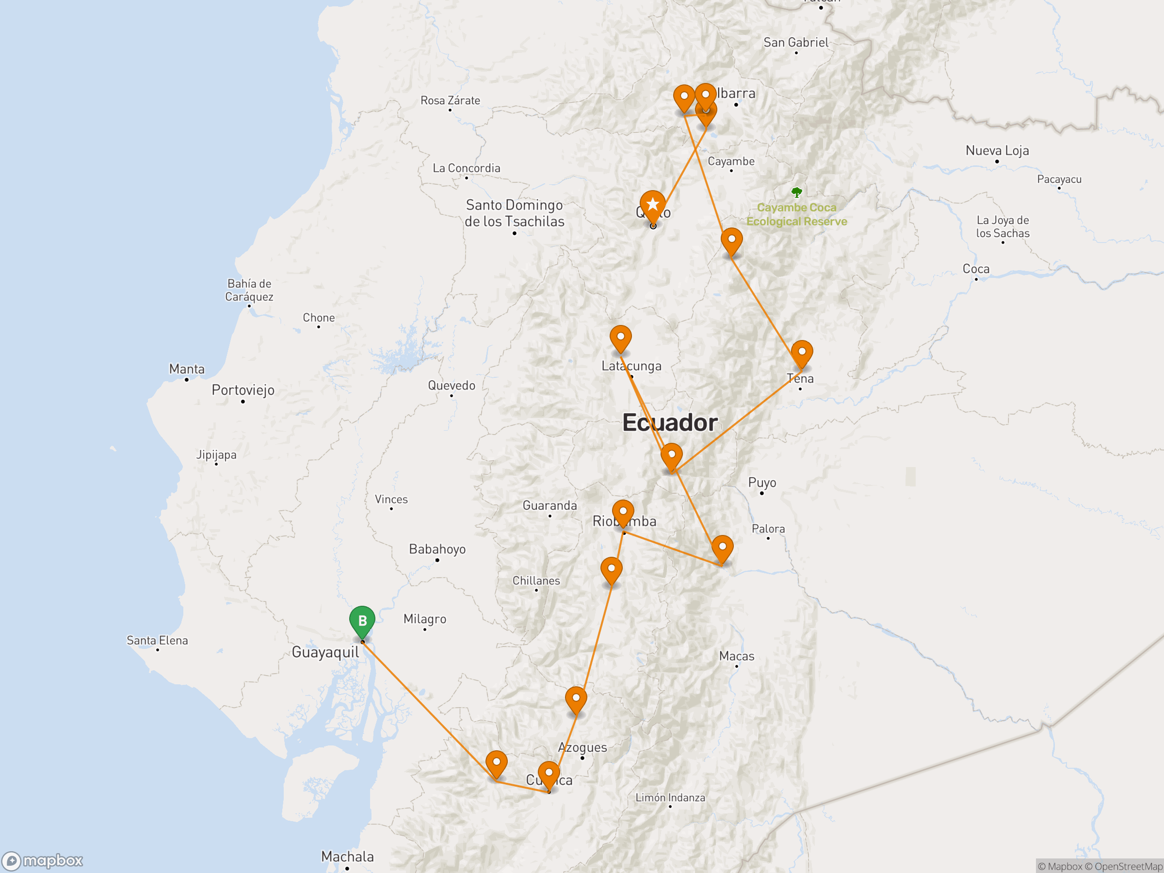 Ecuador Rundreise – Ecuador Medium