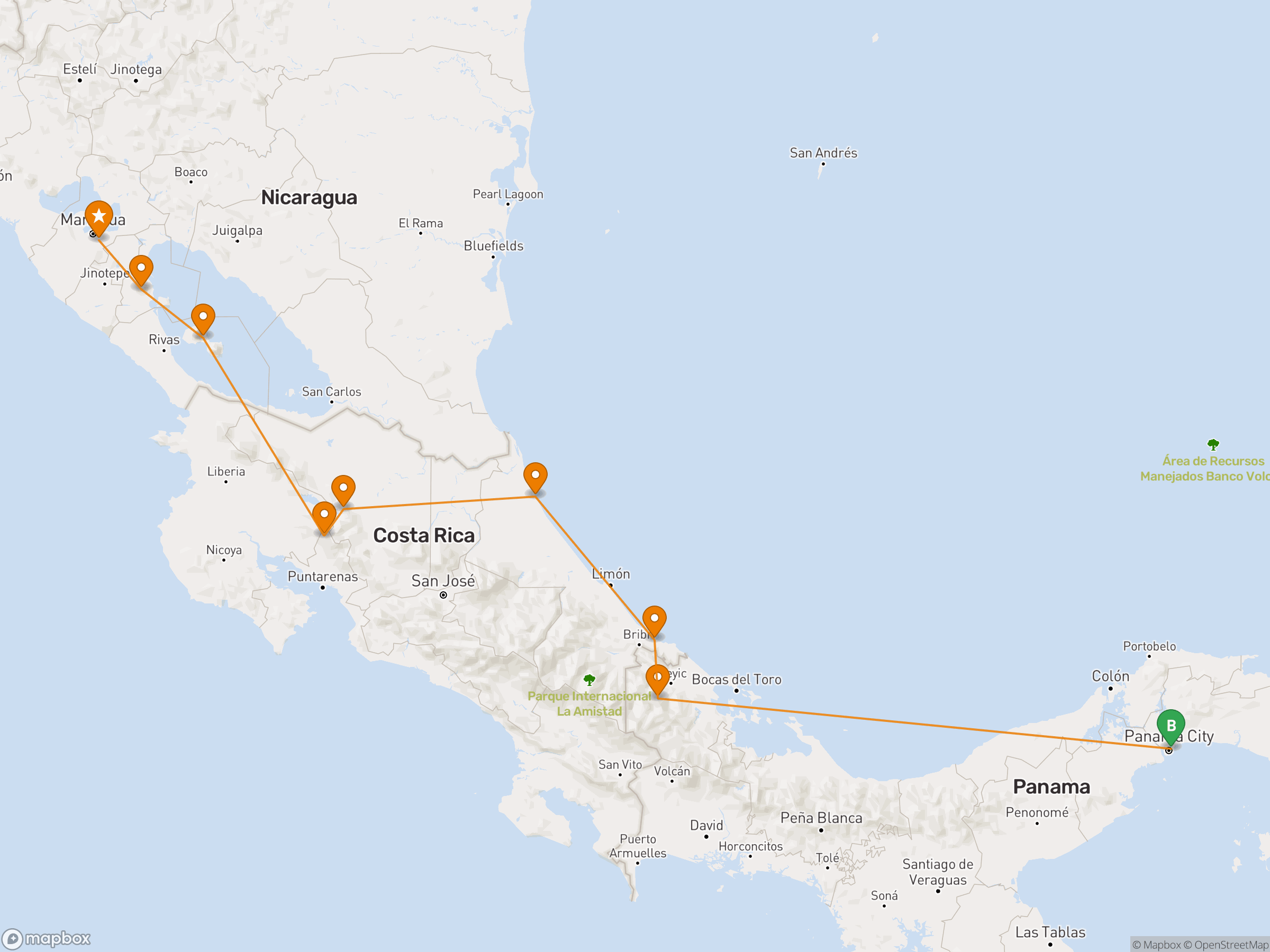 Nicaragua, Costa Rica & Panama Rundreise – Erlebnisreise Mundo Verde
