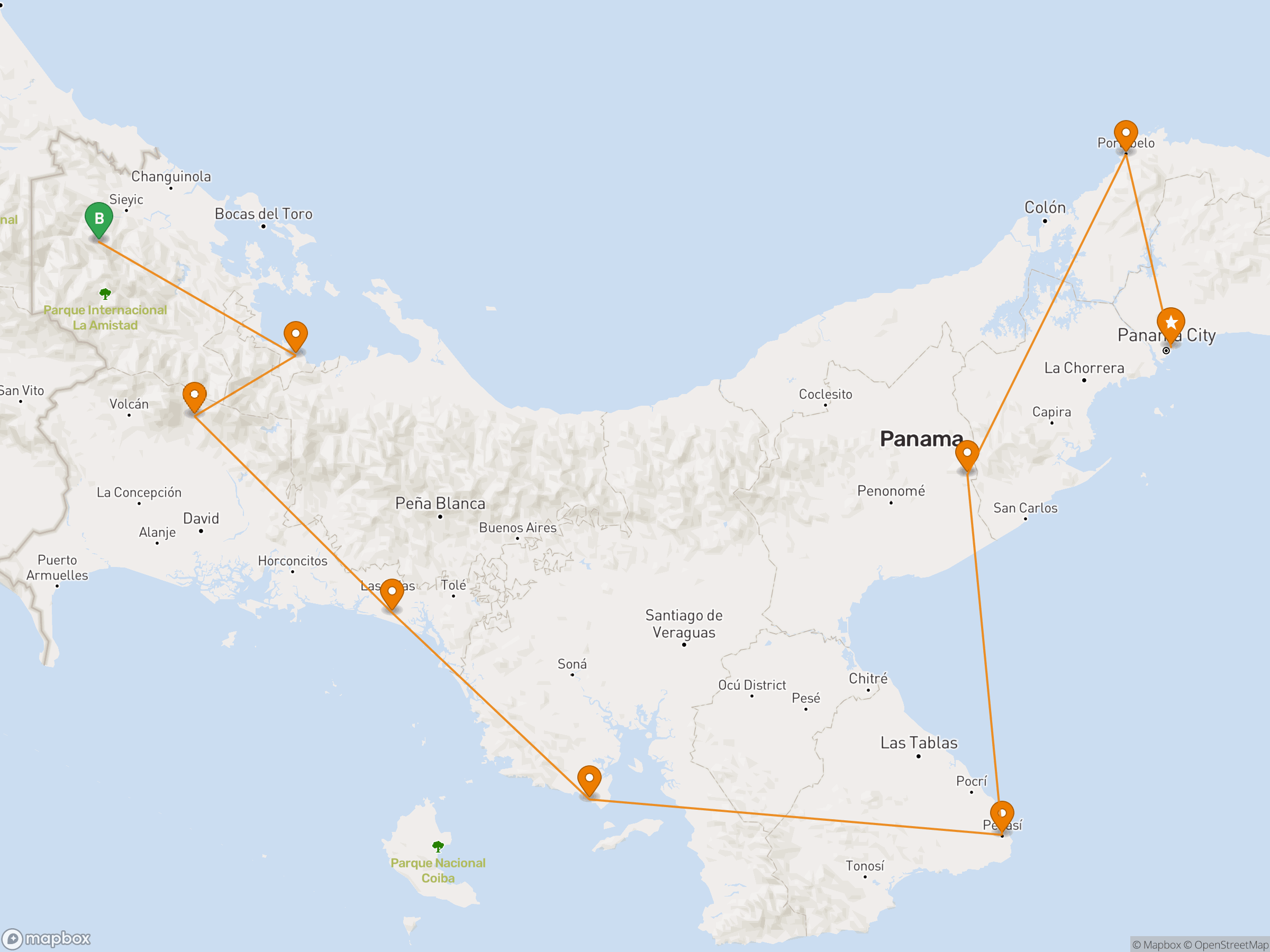 Panama Rundreise – Quer durch Panama Self-Drive Tour